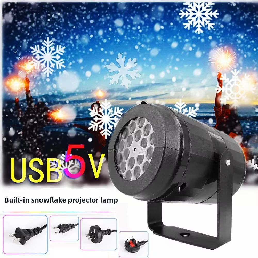 Snowflake Christmas Projection Light