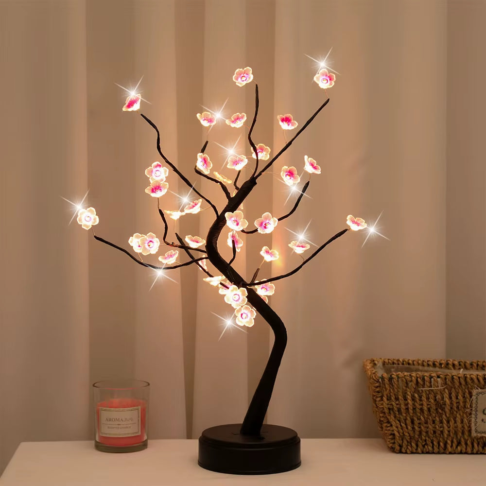 Cherry Blossom LED Bonsai Tree